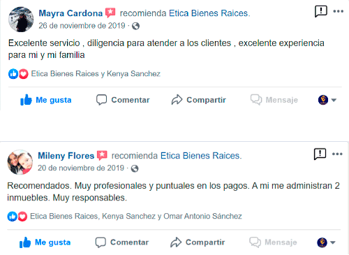 reviews de etica bienes raices